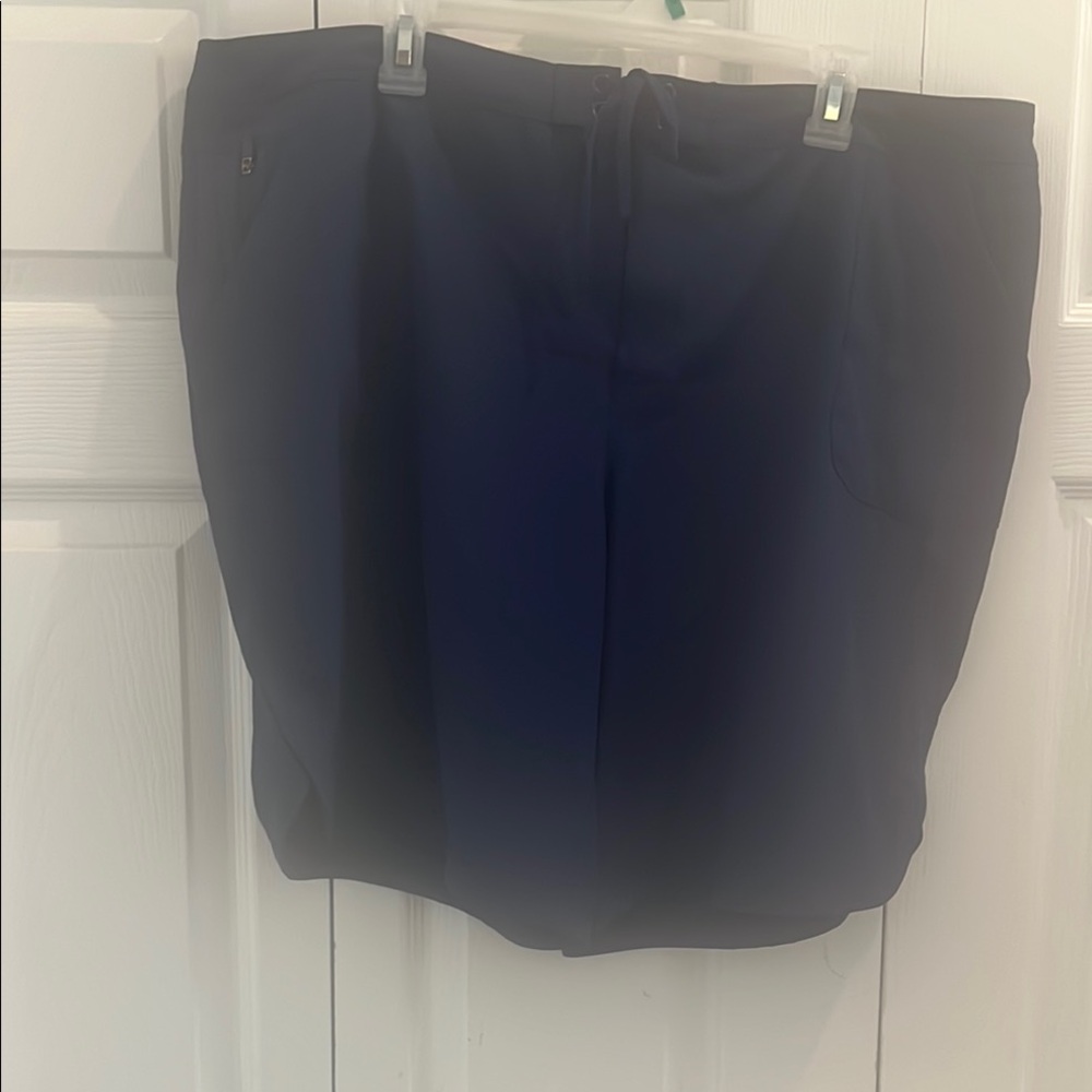 Zuda Women's Athletic Shorts - Navy Blue